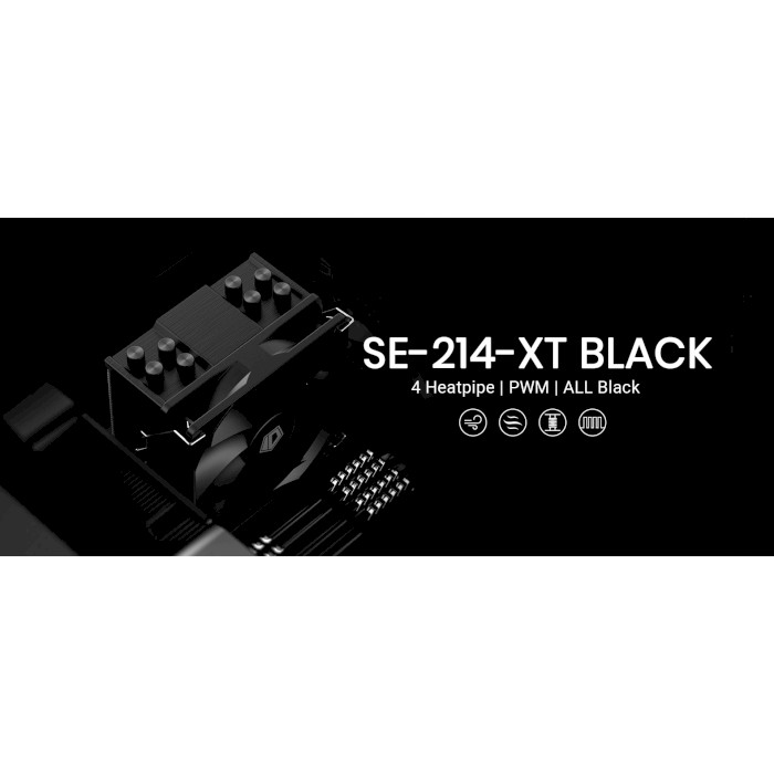 Кулер для процесора ID-COOLING SE-214-XT Black