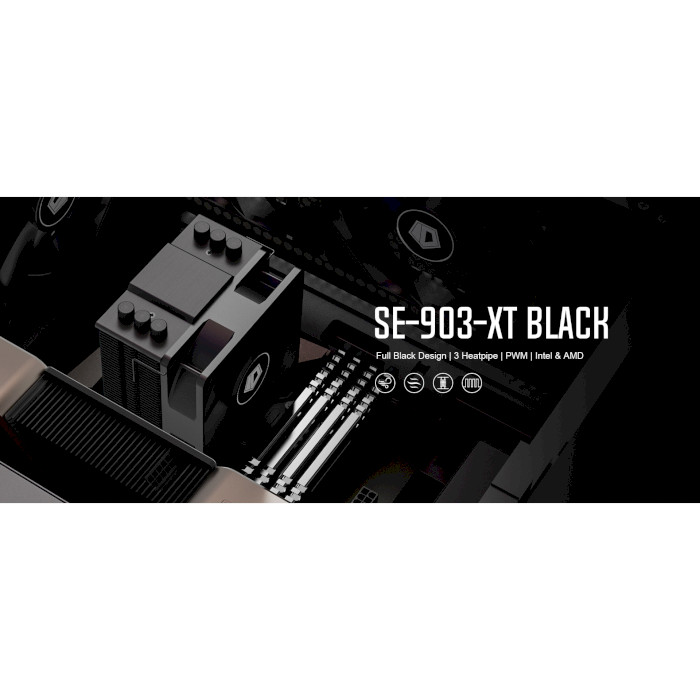 Кулер для процесора ID-COOLING SE-903-XT Black