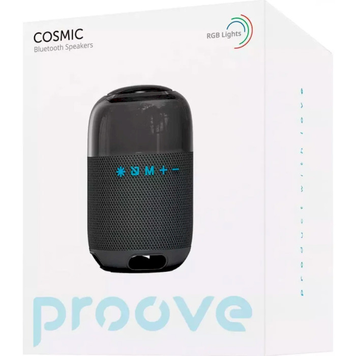 Портативная колонка PROOVE Cosmic Black