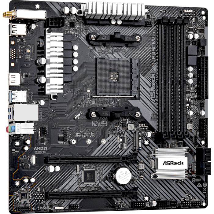 Материнська плата ASROCK B450M/ac R2.0