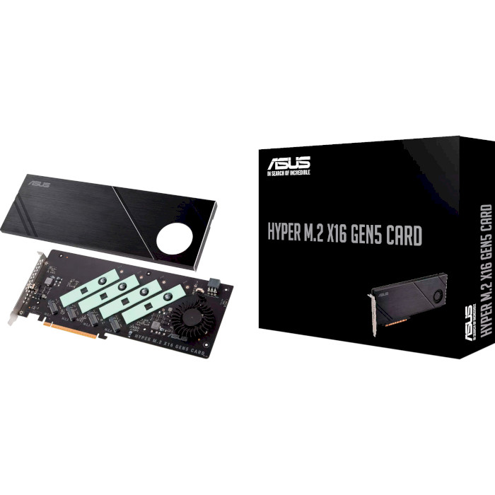 Адаптер ASUS Hyper M.2 x16 Gen5 Card (90MC0CY0-M0EAY0)