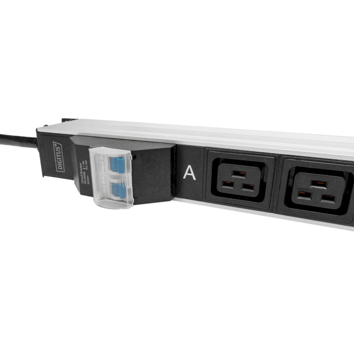 Распределитель питания DIGITUS 19" Basic IT PDU, 0U, 24xC13, 4xC19, 32А, с выключателем, 3м (DN-95451)