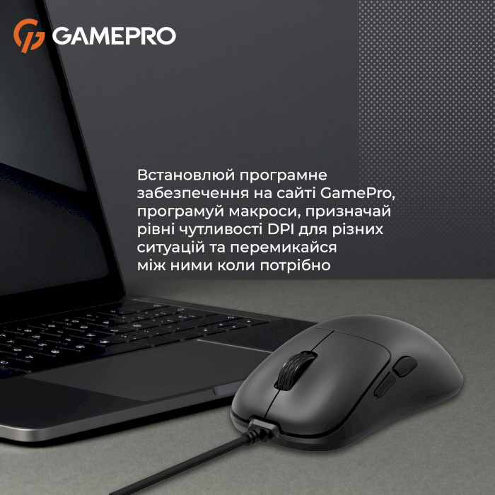 Мышь игровая GAMEPRO GM690 Black