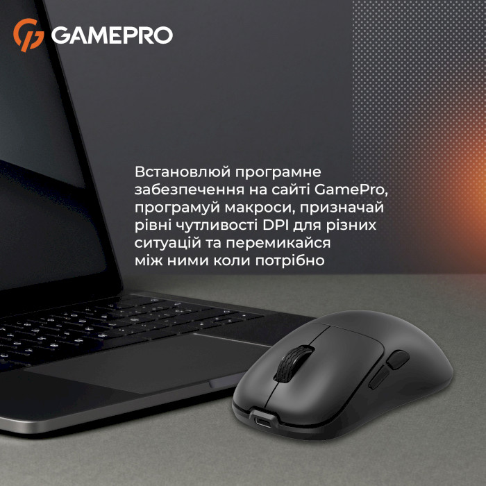 Миша ігрова GAMEPRO GM990 Black