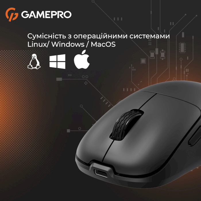 Миша ігрова GAMEPRO GM990 Black