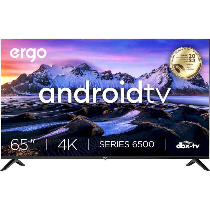 Телевизор ERGO 65" LED 4K 65GUS6500