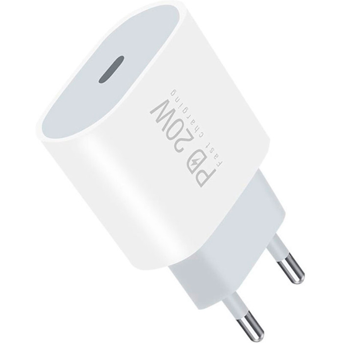 Зарядное устройство WUW C178 1xUSB-C, PD20W White