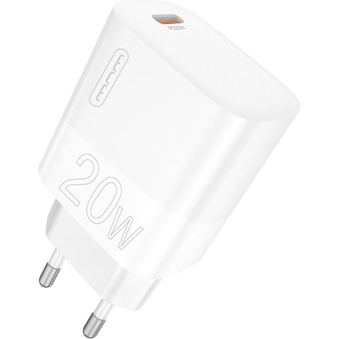 Зарядное устройство WUW C196 1xUSB-C, PD20W White