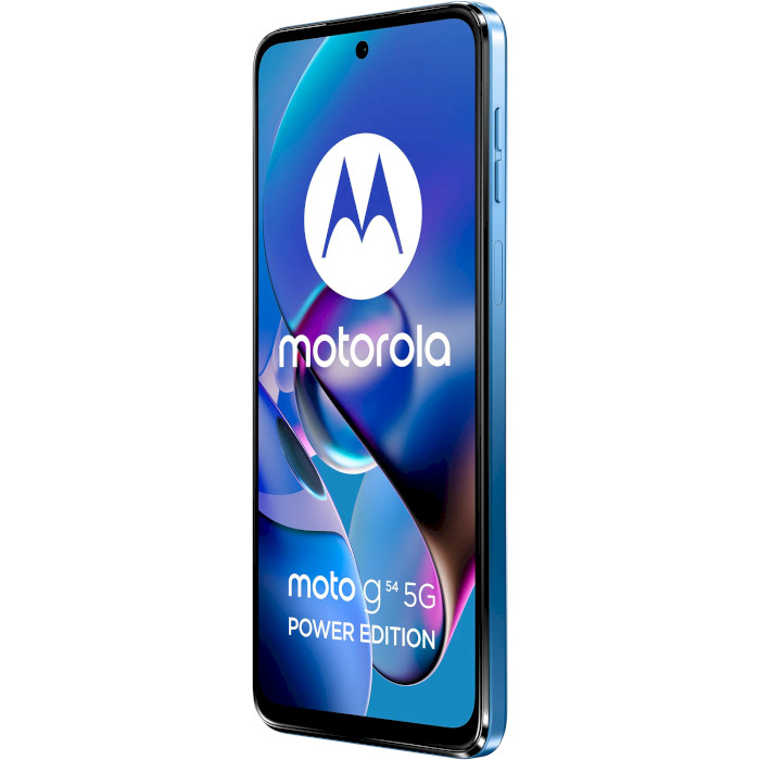 Смартфон MOTOROLA Moto G54 Power 8/256GB Pearl Blue (PB0W0019UA)