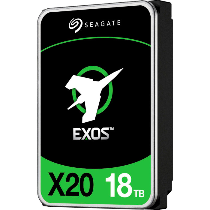 Жорсткий диск 3.5" SEAGATE Exos X20 18TB SAS 7.2K (ST18000NM000D)