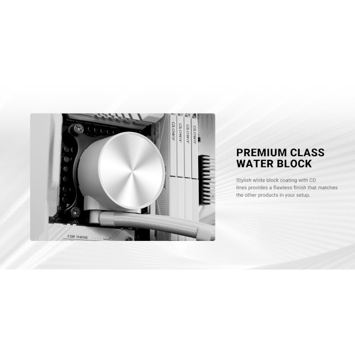 Система водяного охолодження ID-COOLING FX240 Pro White