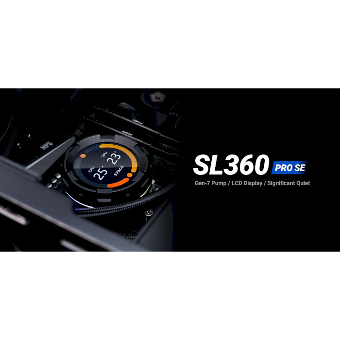 Система водяного охолодження ID-COOLING SL360 Pro SE