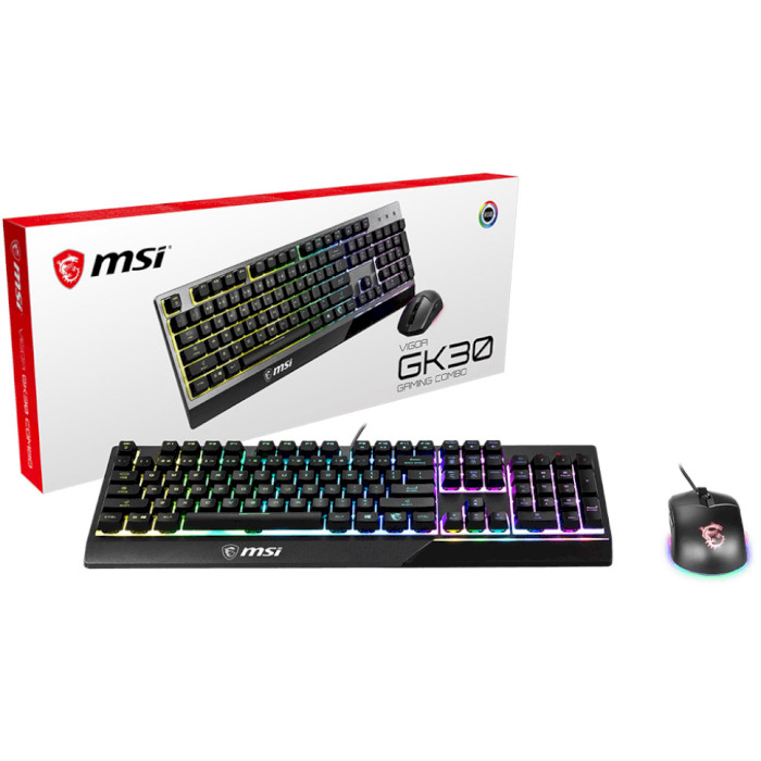 Комплект MSI Vigor GK30 Combo Black