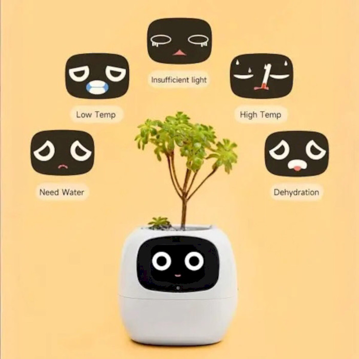 Умный горшок для растений IVY Smart Planter Tuya AI Green