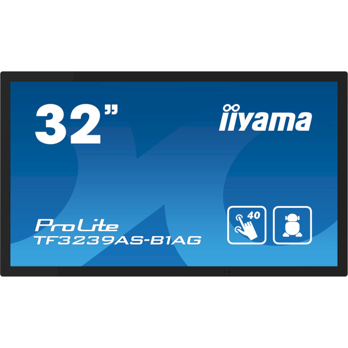 Интерактивный дисплей 32" IIYAMA ProLite TF3239AS-B1AG Full HD