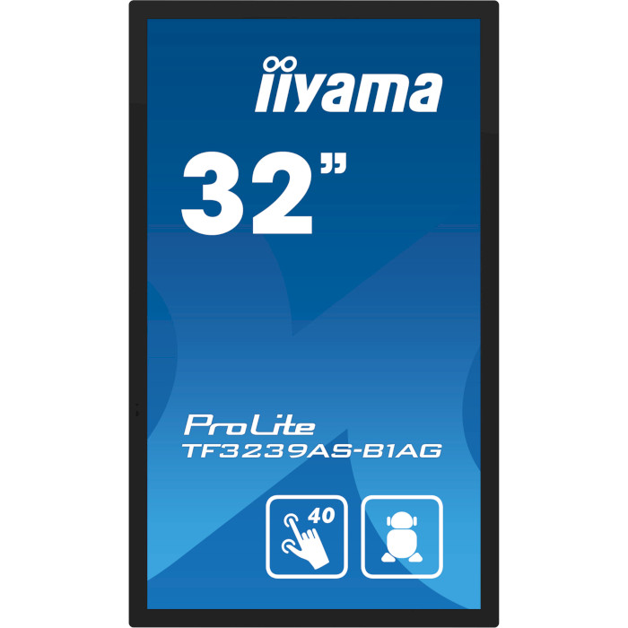 Интерактивный дисплей 32" IIYAMA ProLite TF3239AS-B1AG Full HD