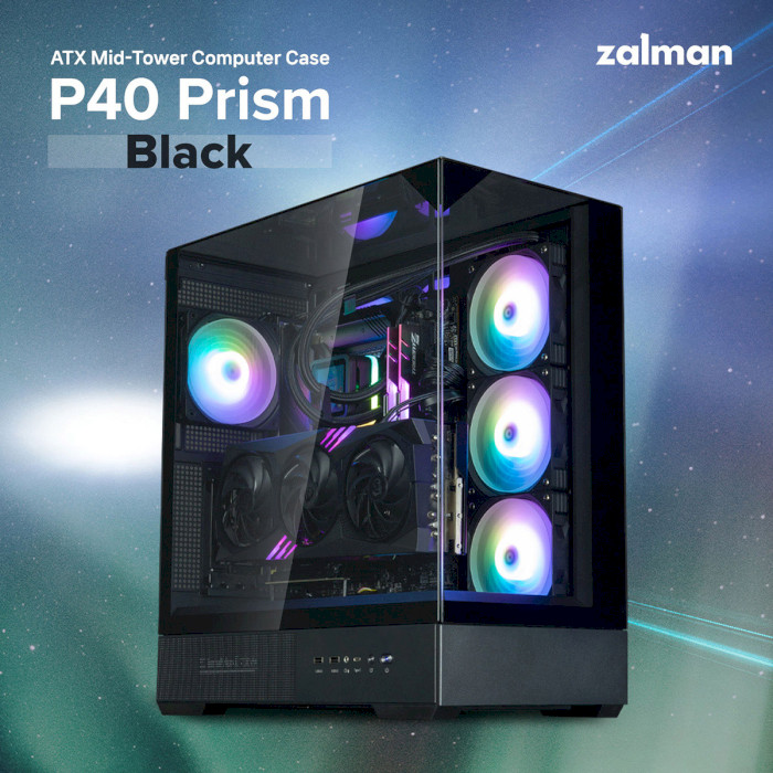 Корпус ZALMAN P40 Prism Black