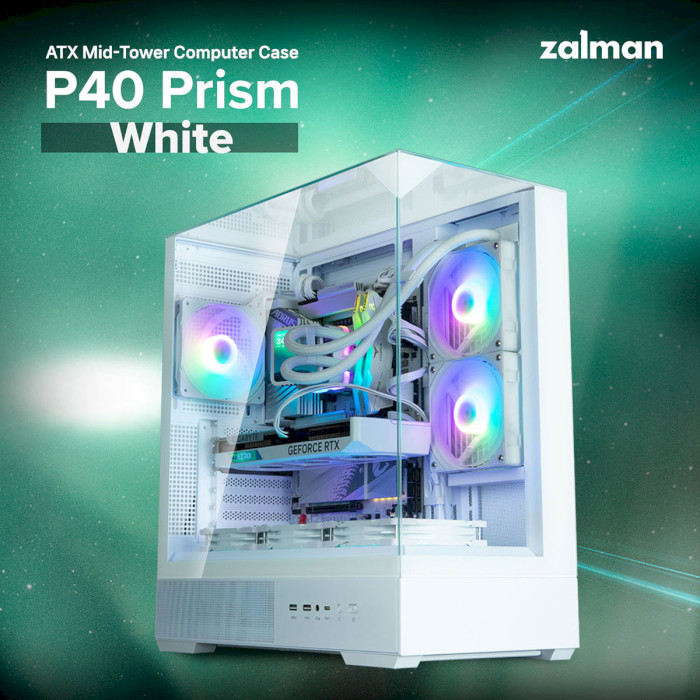 Корпус ZALMAN P40 Prism White