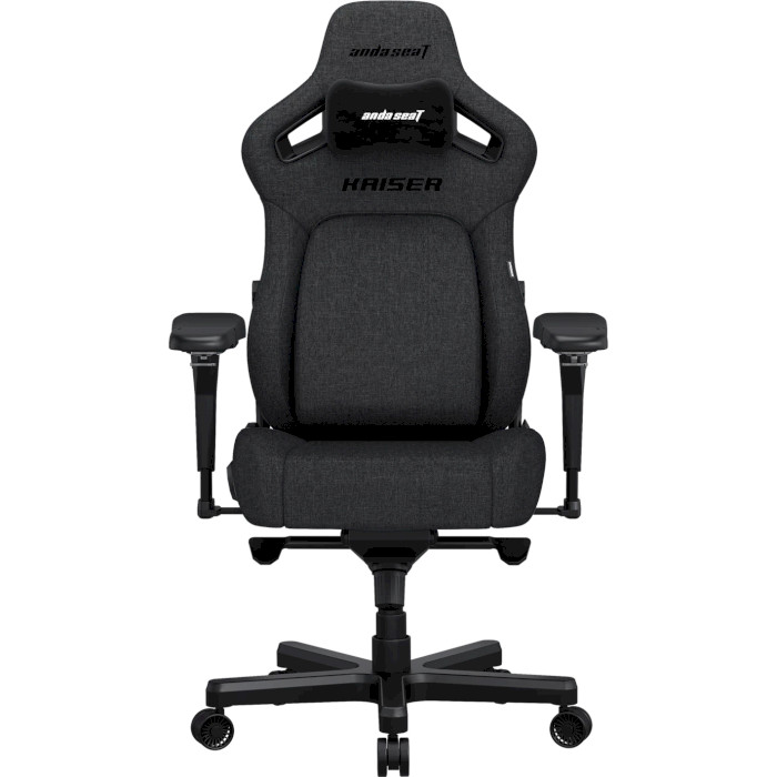 Кресло геймерское ANDA SEAT Kaiser 4 Fabric Size XL Dark Gray