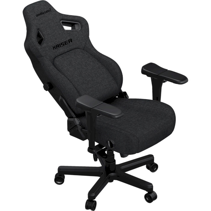 Кресло геймерское ANDA SEAT Kaiser 4 Fabric Size XL Dark Gray