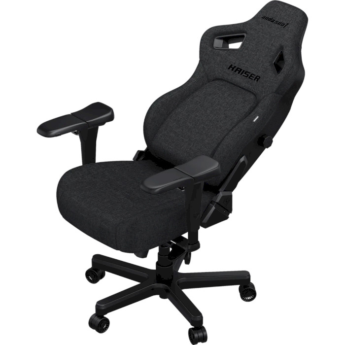 Кресло геймерское ANDA SEAT Kaiser 4 Fabric Size XL Dark Gray