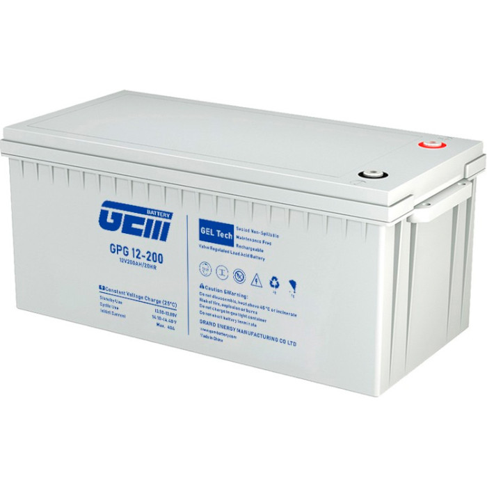 Акумуляторна батарея GEM BATTERY GPG 12-200 (12В, 200Агод)