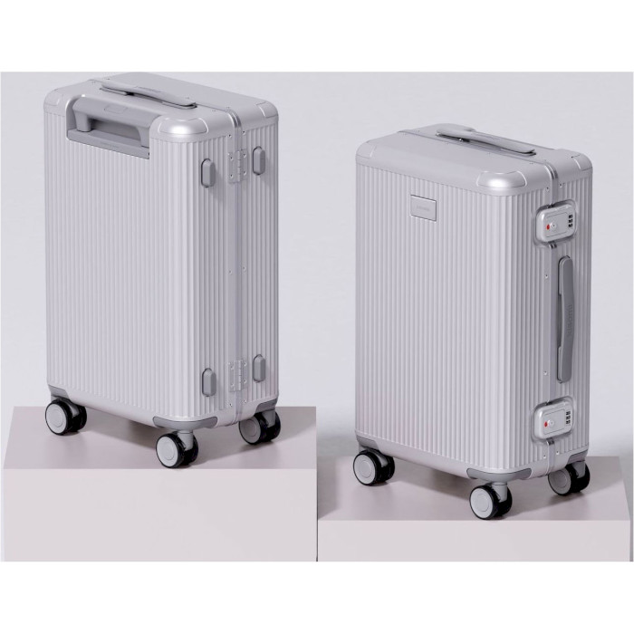 Чемодан XIAOMI Aluminum Frame Luggage 26" Silver 82л