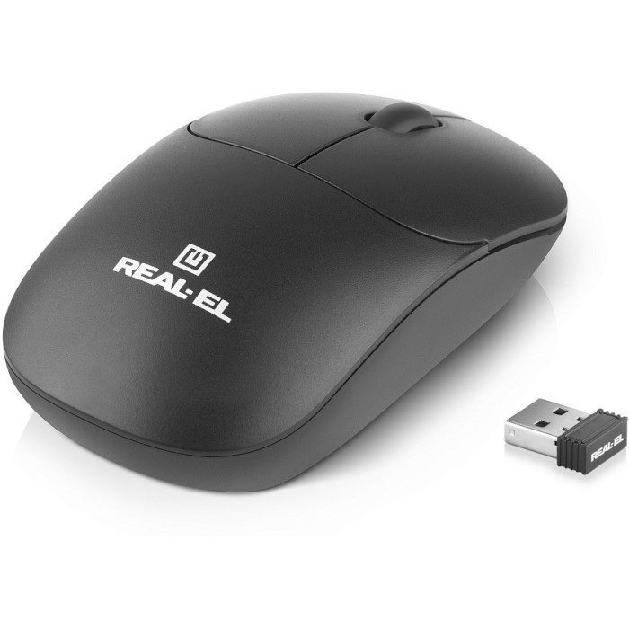 Миша REAL-EL RM-311 Wireless Black (EL123200041)