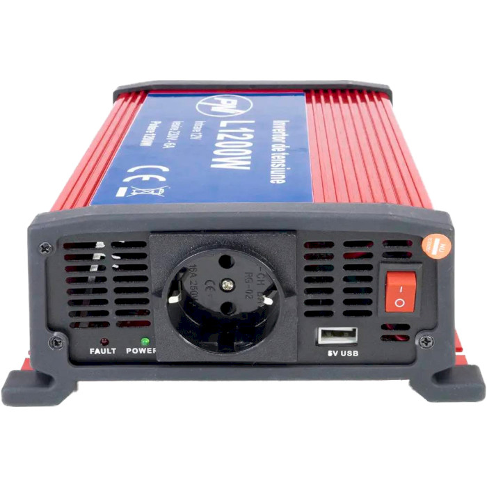 Інвертор напруги PNI PNI-H1200W12 12V/220V 1200W