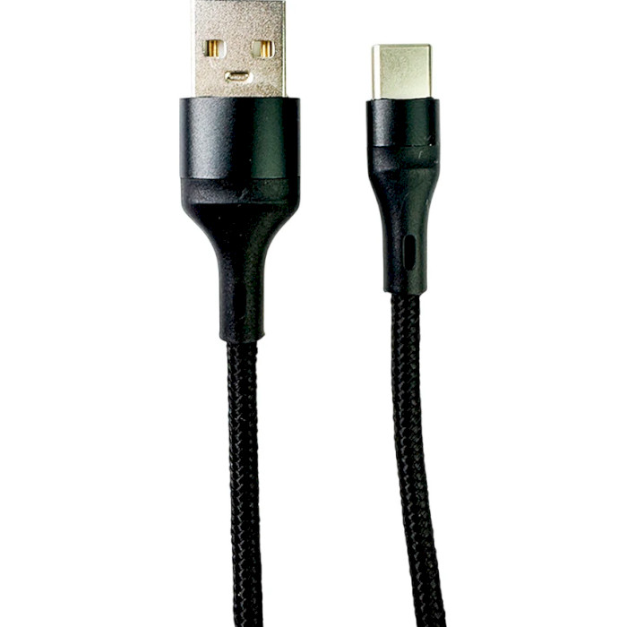 Кабель ULTRA USB-A to Type-C 1м Black