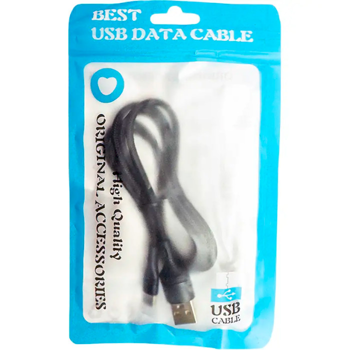 Кабель ULTRA USB-A to Type-C 1м Black