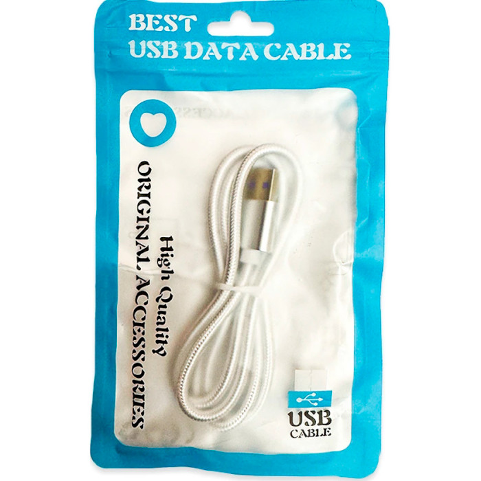 Кабель ULTRA USB-A to Type-C 1м White