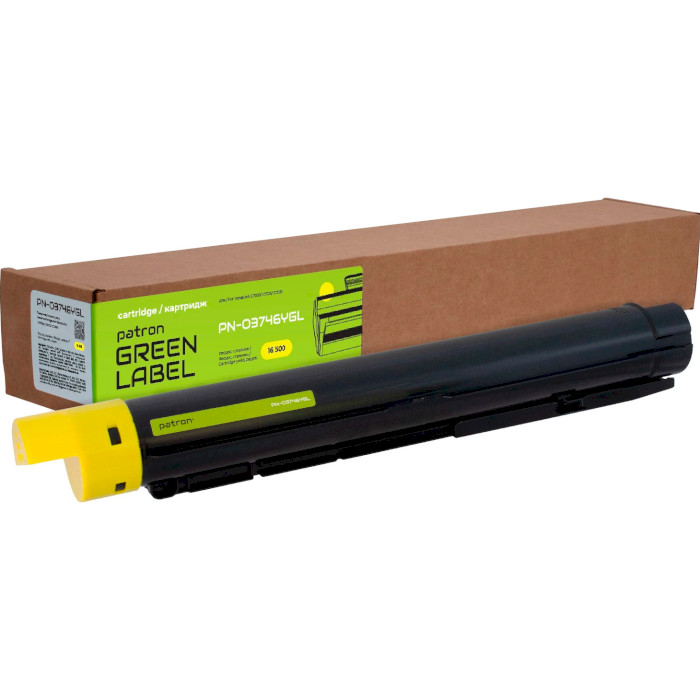 Тонер-картридж PATRON Green Label совместимый с Xerox 106R03746 Yellow (PN-03746YGL)