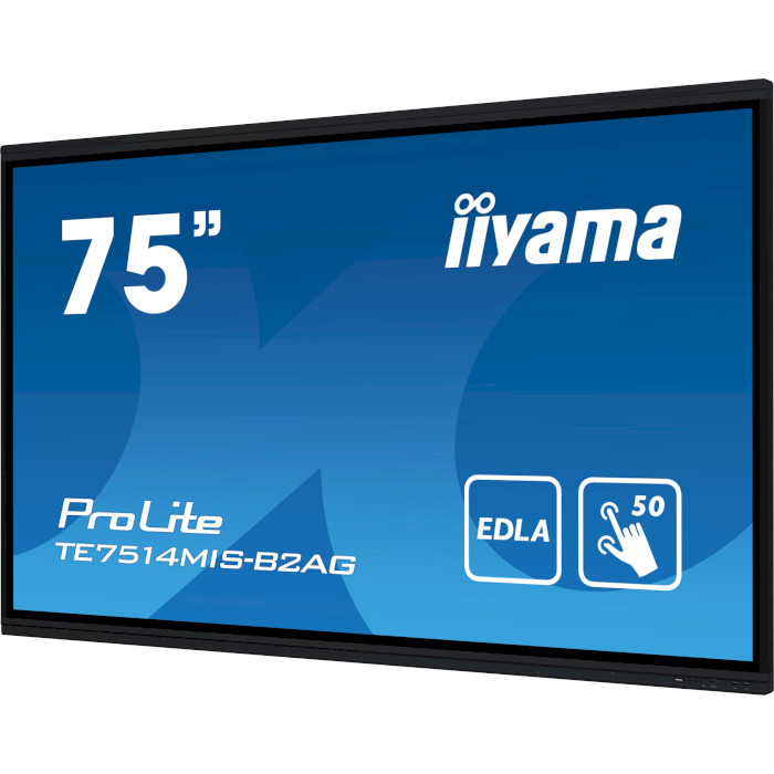 Интерактивный дисплей 75" IIYAMA ProLite TE7514MIS-B2AG 4K UHD