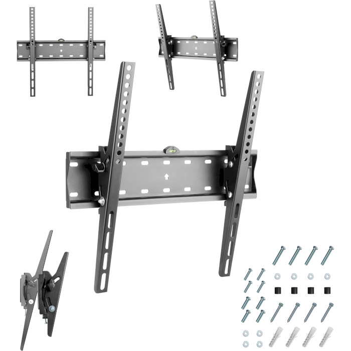 Крепление настенное для ТВ GEMBIRD WM-55T-02 32"-55" Black