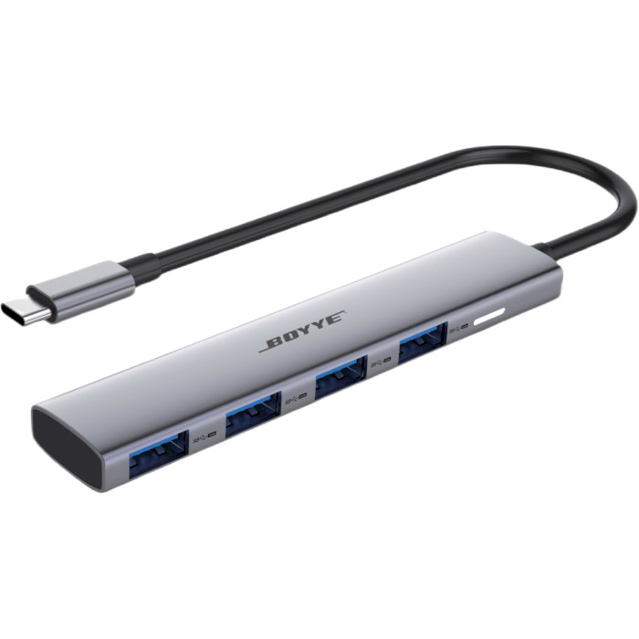 USB-хаб BOYYE 4-in-1 USB-C to 4xUSB3.0