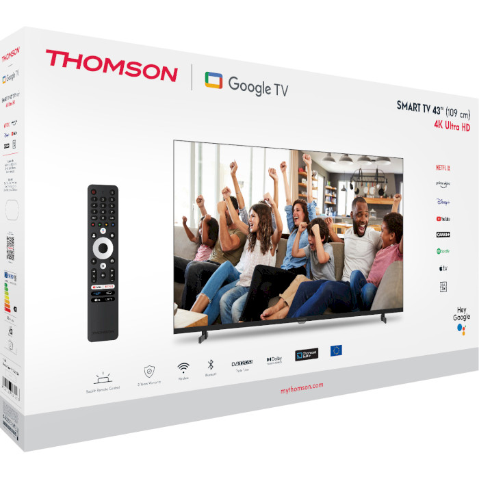 Телевізор THOMSON 43" LED 4K 43UG4S14