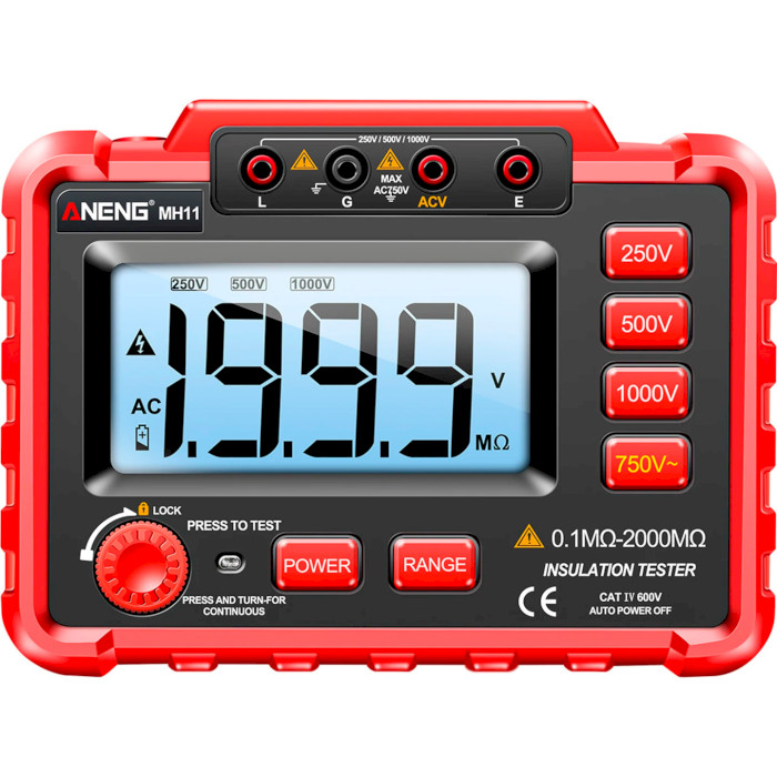 Мегаомметр ANENG MH11