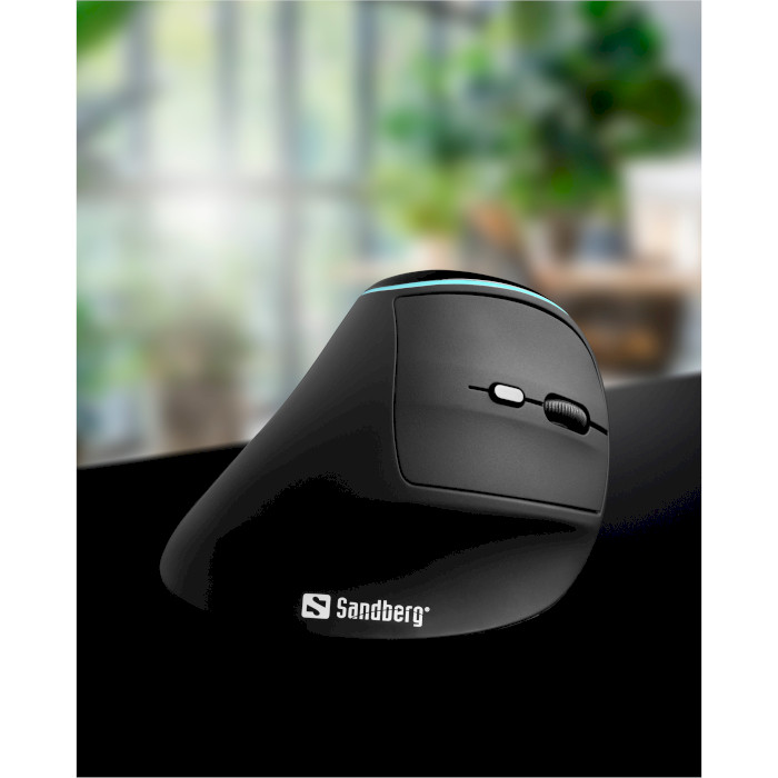 Вертикальна миша SANDBERG Wireless Vertical Mouse Pro (630-13)