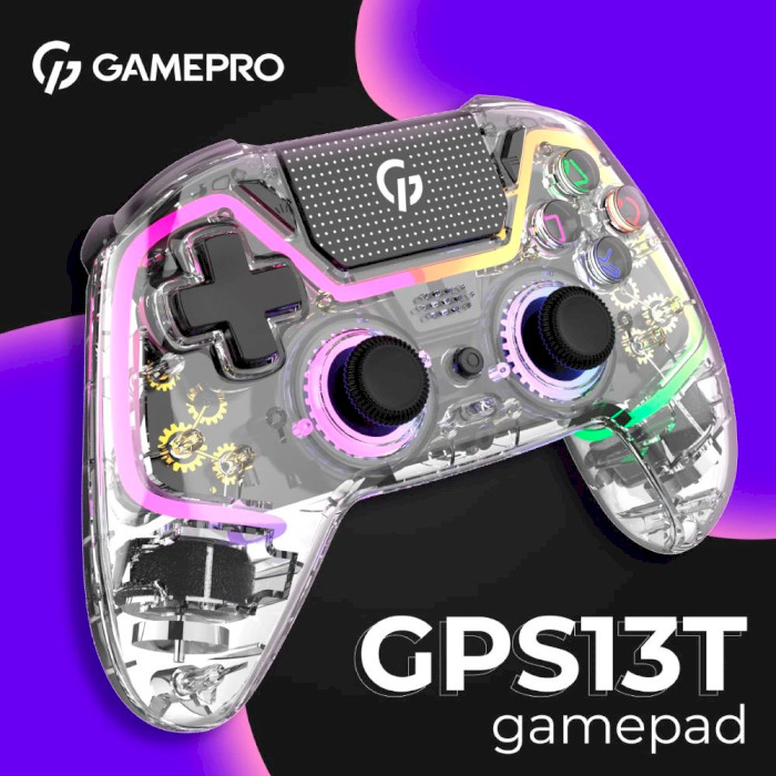 Геймпад GAMEPRO GPS13T Transparent