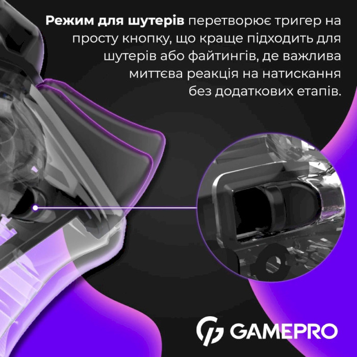 Геймпад GAMEPRO GPS13T Transparent