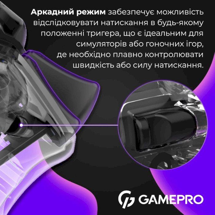 Геймпад GAMEPRO GPS13T Transparent