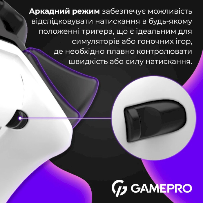 Геймпад GAMEPRO GPS13W White