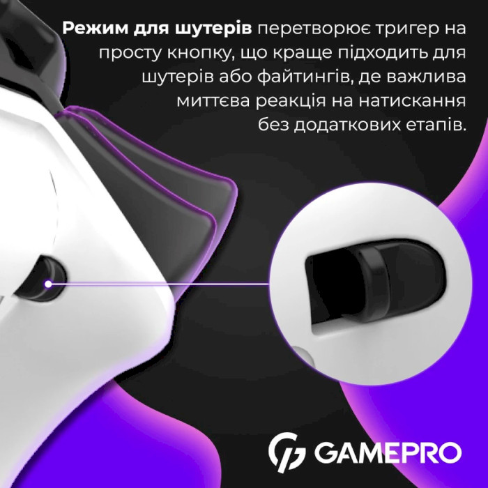 Геймпад GAMEPRO GPS13W White