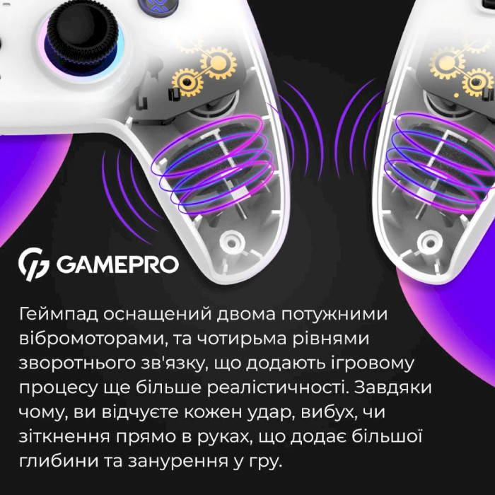 Геймпад GAMEPRO GPS13W White