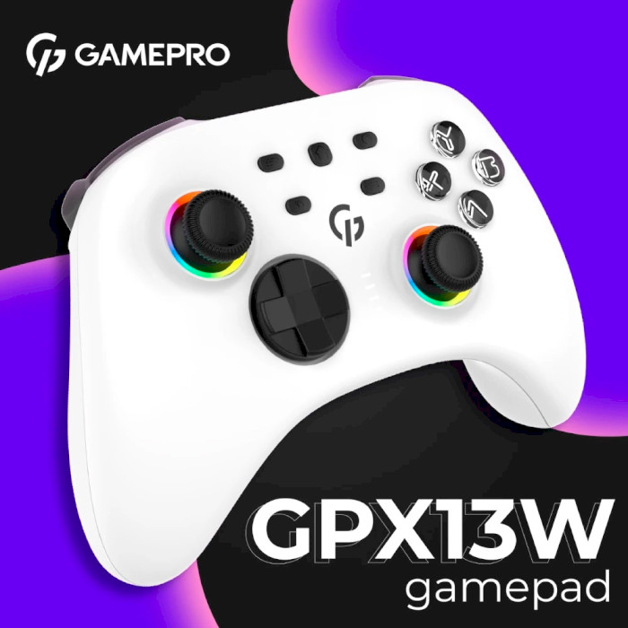 Геймпад GAMEPRO GPX13W White