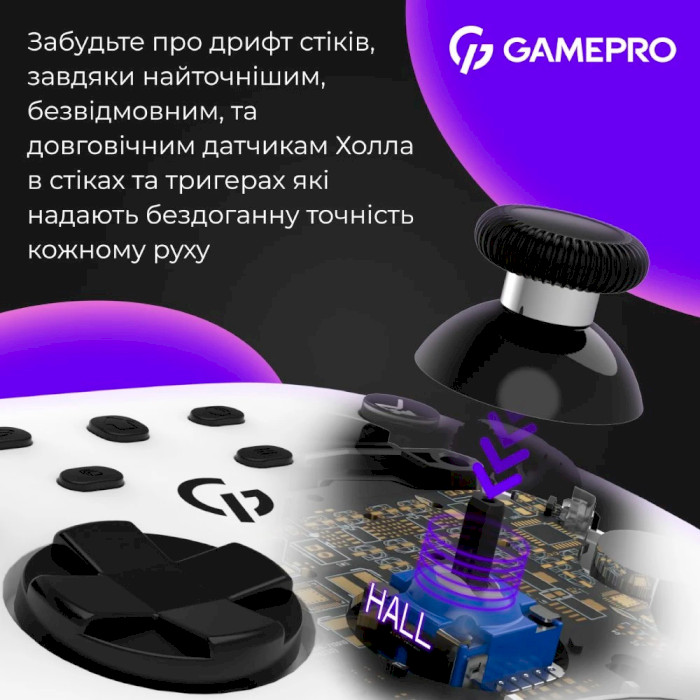 Геймпад GAMEPRO GPX13W White