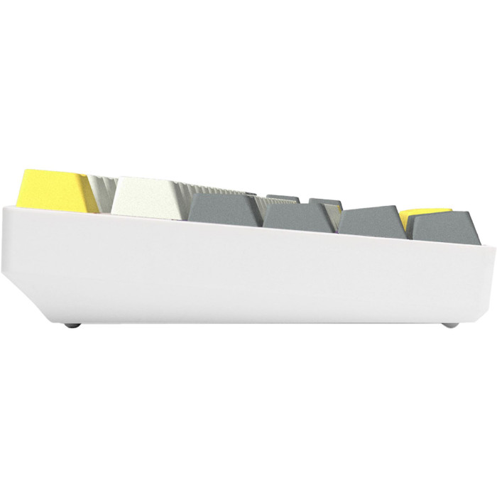 Клавіатура бездротова EPOMAKER EP84 Wisteria Linear Switch White