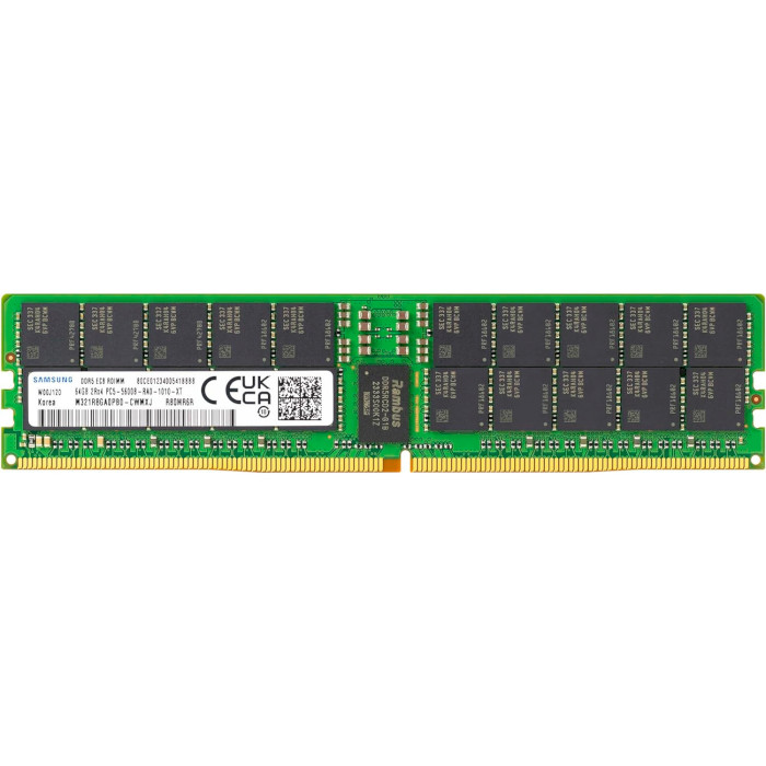 Модуль памяти DDR5 5600MHz 64GB SAMSUNG ECC RDIMM (M321R8GA0PB0-CWM)