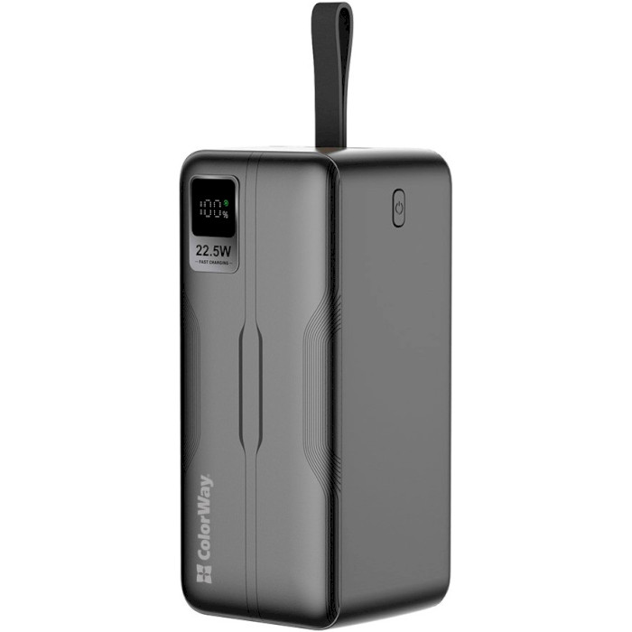 Повербанк COLORWAY Digital Display 50000mAh (CW-PB500LPC5BK-PDD)